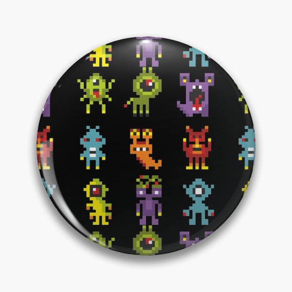 Item preview, Pixelated Tiny Monsters designed and sold by HopeDetour.