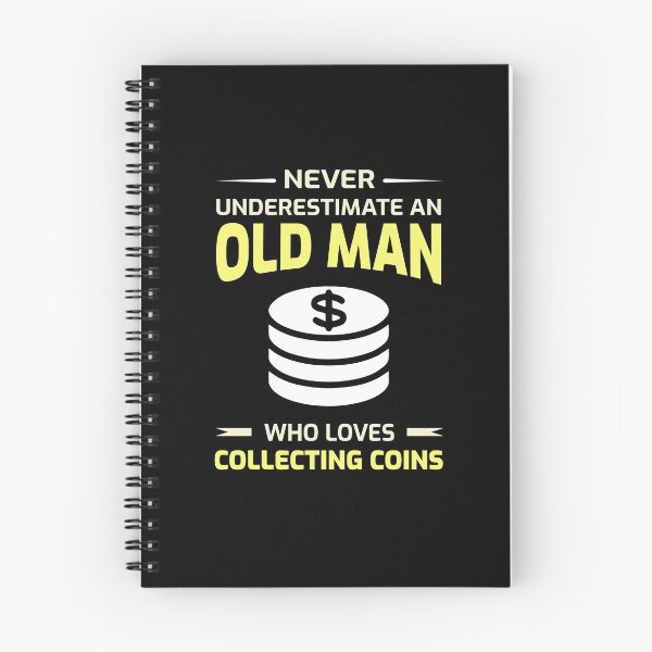 Item preview, Coin collecting Collector Old man dad Grandpa Gift designed and sold by TastefulTees.