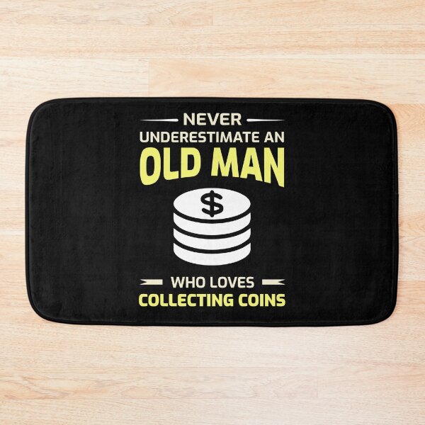 Item preview, Coin collecting Collector Old man dad Grandpa Gift designed and sold by TastefulTees.