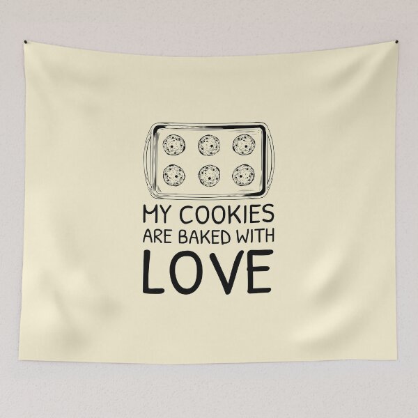Item preview, Quote for Baking Cookies Baked With Love Oven Fresh designed and sold by quoteology.