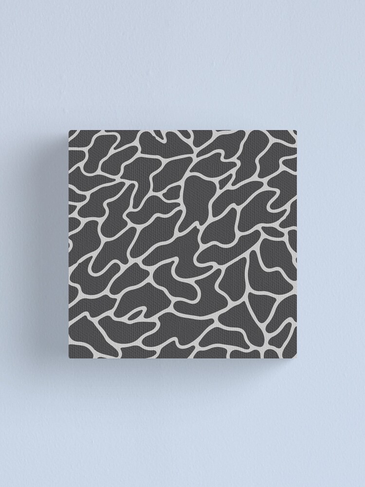 "Geometry Cloud Black and White" Canvas Print by artdesignforyou