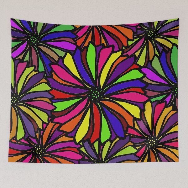 Item preview, Flowers under the rainbow designed and sold by LittleAngy.