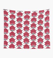 Tela decorativa Sweet Kawaii Red Ladybug
