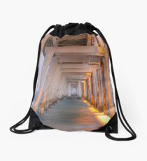 Gold Coast Main Beach Drawstring Bag