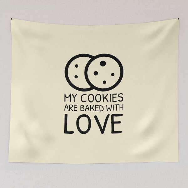 Item preview, Quote for Baking Cookies Baked With Love Two Pieces designed and sold by quoteology.