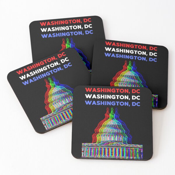 Item preview, Washington, DC Capitol Building Retro designed and sold by jsetow.