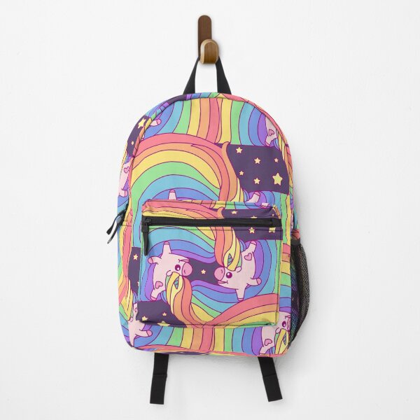 Item preview, Rainbow Unicorn Stars Pattern designed and sold by CarpeDiemLife.