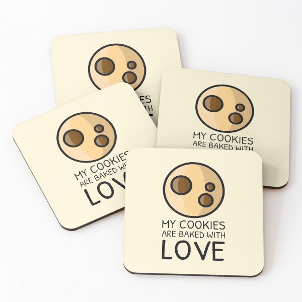 Item preview, Quote for Baking Cookies Baked With Love Sweet Dessert designed and sold by quoteology.