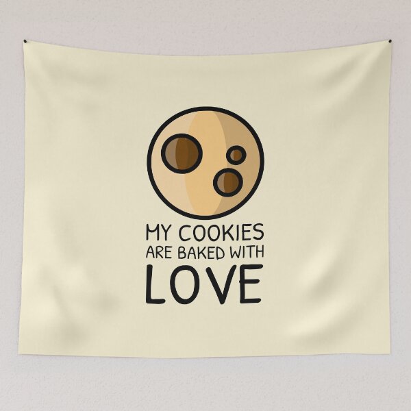 Item preview, Quote for Baking Cookies Baked With Love Sweet Dessert designed and sold by quoteology.