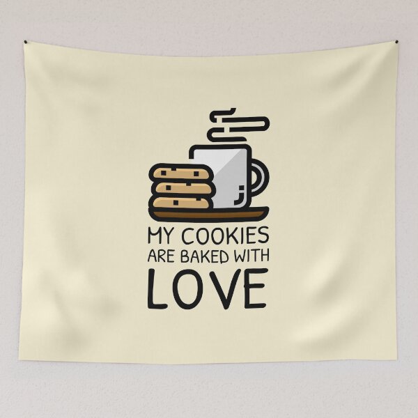 Item preview, Quote for Baking Cookies Baked With Love Warm Milk designed and sold by quoteology.