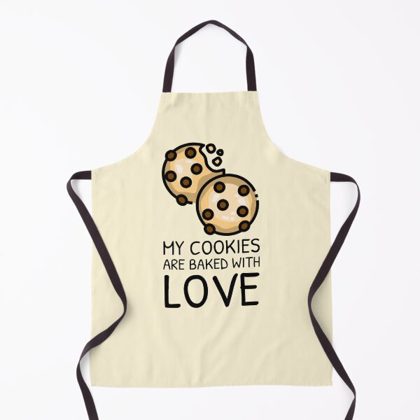 Item preview, Saying for Baking Cookies Baked With Love Chocolate Chip designed and sold by quoteology.