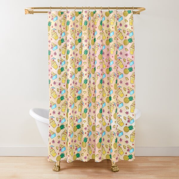 Mr. Pineapple Shower shops Curtains