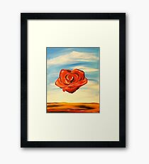 Meditation Rose Framed Print