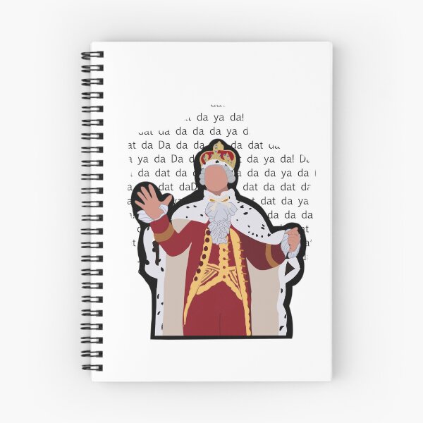 Item preview, da da da dat da king-hamilton designed and sold by Hannah Erwin.