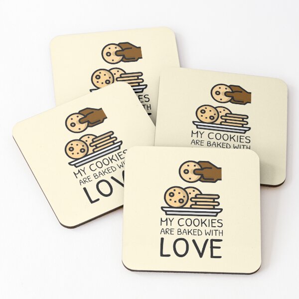 Item preview, Quote for Baking Cookies Baked With Love Hand Held designed and sold by quoteology.