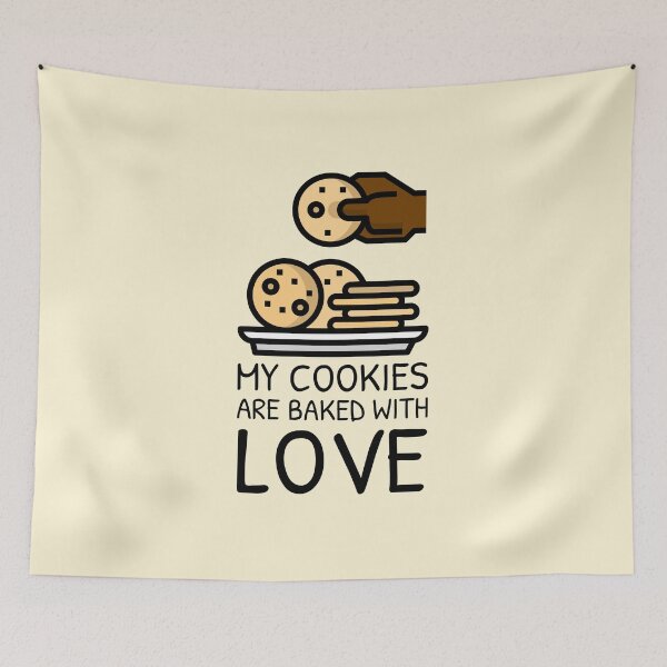 Item preview, Quote for Baking Cookies Baked With Love Hand Held designed and sold by quoteology.