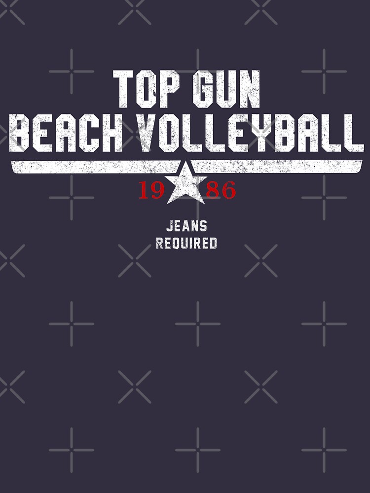 Top Gun Beach Volleyball 1986 - jeans required Essential T-Shirt for Sale  by Primotees