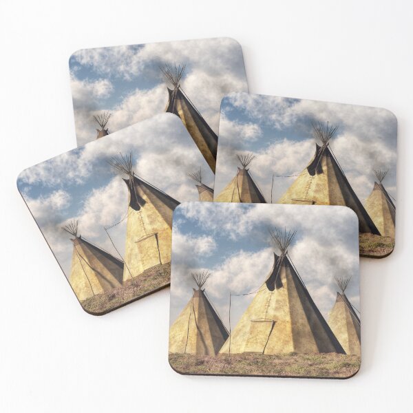 Item preview, Three teepees designed and sold by Daniel Eskridge.