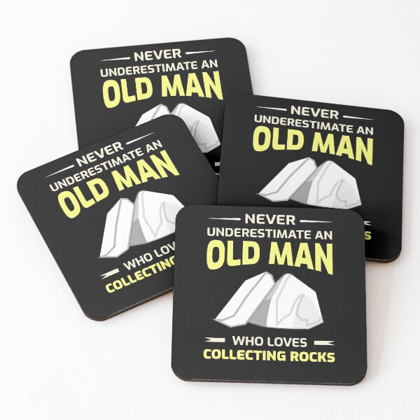 Item preview, Rock Collecting Funny Collector Old man dad Grandpa Gift designed and sold by TastefulTees.