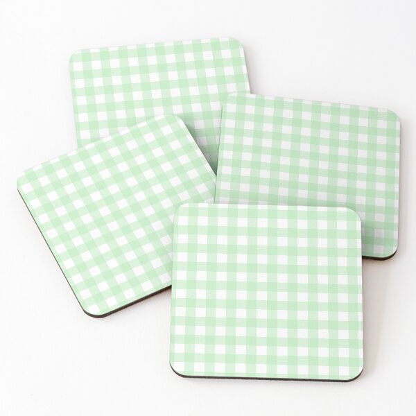 Item preview, Pastel Green Gingham Pattern (Small Fine Print) designed and sold by somewhereartsy.