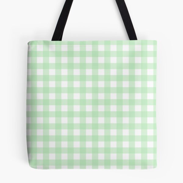 Item preview, Pastel Green Gingham Pattern (Small Fine Print) designed and sold by somewhereartsy.