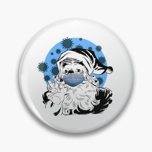 Item preview, Funny Santa Wearing Face mask for corona virus designed and sold by ChonccyBoi.