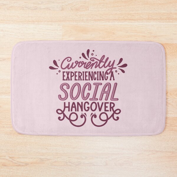 Item preview, Introverted - Social Hangover designed and sold by Kit Cronk.
