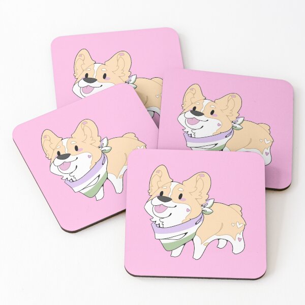 Item preview, LGBTQ Pride: Genderqueer Corgi designed and sold by JJ TheBunBun.