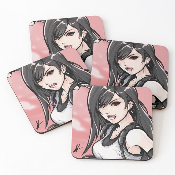 Item preview, Tifa Lockhart Illustration designed and sold by artmonbynaro.