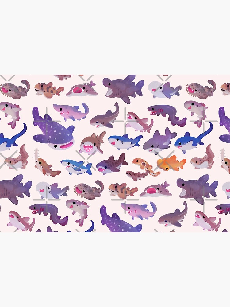 Shark day - pastel by pikaole