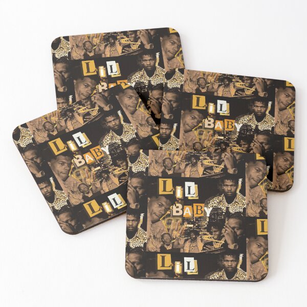 Item preview, Lil Baby | Gold Standard Collage designed and sold by Hays Graphics.