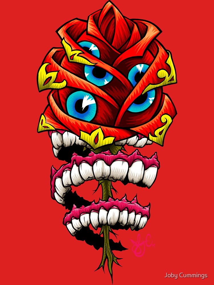 Thumbnail 7 of 7, Essential T-Shirt, Zombie Rose of Voudoon designed and sold by jabwai.