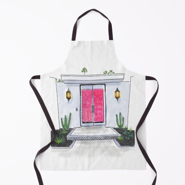 Item preview, Hot Pink Palm Springs Door designed and sold by kschowe.