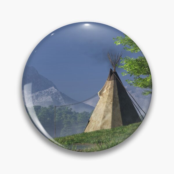 Item preview, Teepee by a Lake designed and sold by Daniel Eskridge.