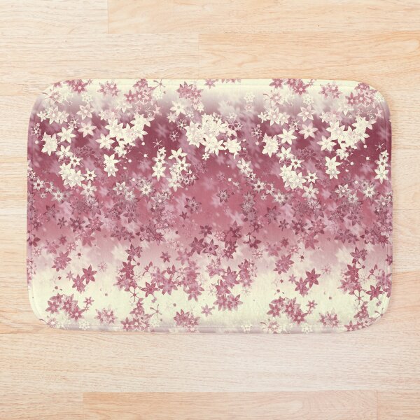 Item preview, Blush Pink and Cream Ditsy Floral Pattern designed and sold by RootSquare.