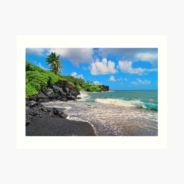 Waianapanapa Art Print