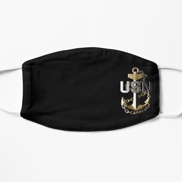 Chief Petty Officer's Gold Fouled Anchor 2020 Mask
