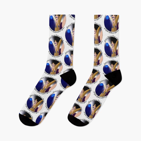 Item preview, a girl in a bikini on rollerskates in outer space designed and sold by DesignzByAnna.