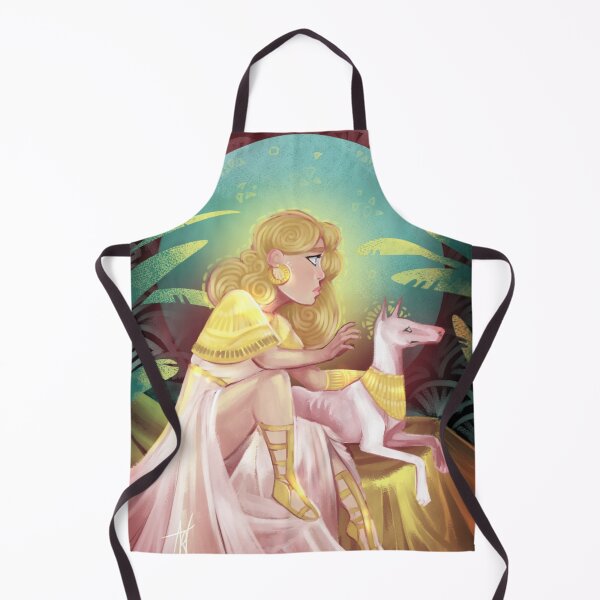 Item preview, Egyptian Goddess Chloe and Lamp designed and sold by katbirdcomics.