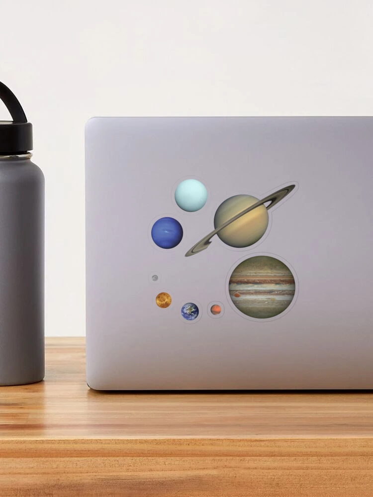 Explore the Solar System with TownStix Space Planet Stickers