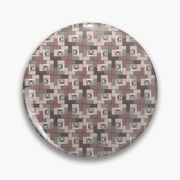 Item preview, Brown Geometric Brick Design designed and sold by shadowbright.