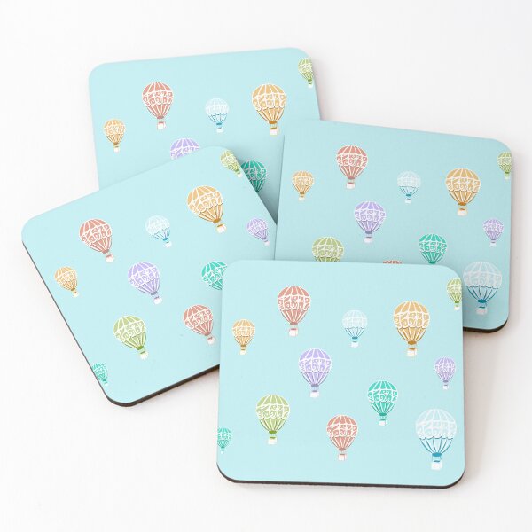 Item preview, Hot Air Balloons designed and sold by Tilly Scribbles.