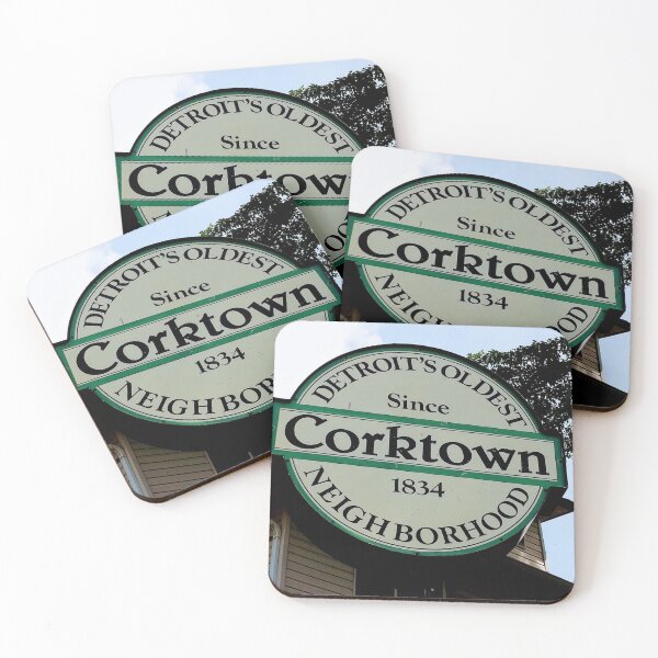 Item preview, Corktown Sign (Detroit, Michigan) designed and sold by hurleygirlie333.