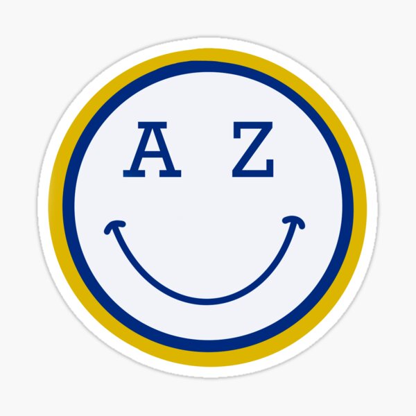 Item preview, Arizona Smiley Sticker designed and sold by becca-sullivan.