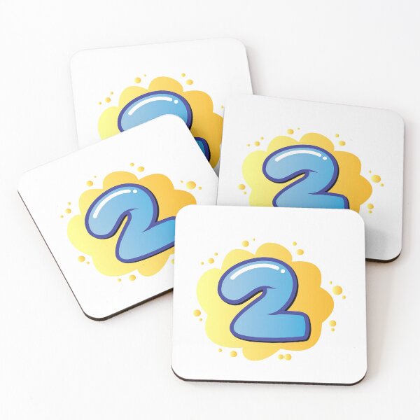 Item preview,  colorful numbers background number 2 designed and sold by adee1122.