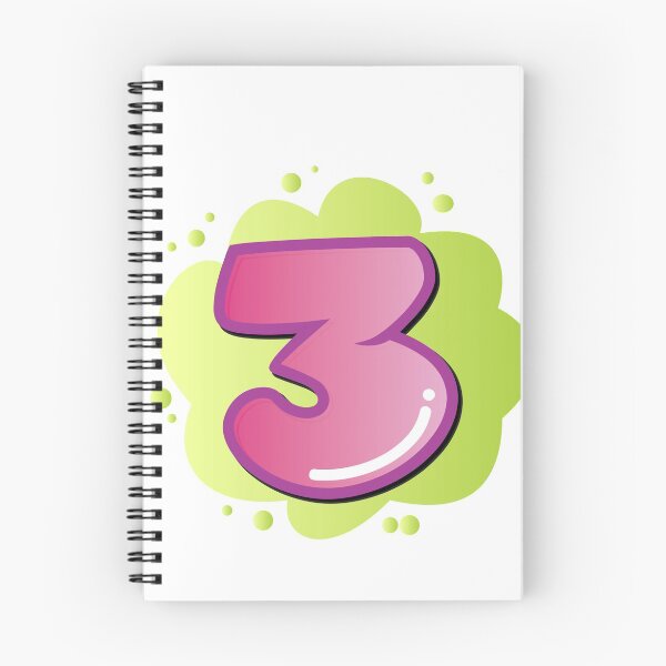 Item preview,  colorful numbers background number 3 designed and sold by adee1122.