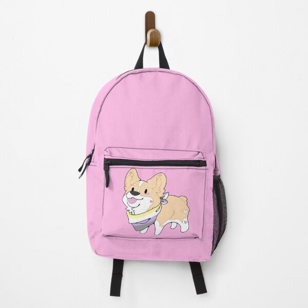 Item preview, LGBTQ Pride: Nonbinary (Enby) Corgi designed and sold by JJ TheBunBun.