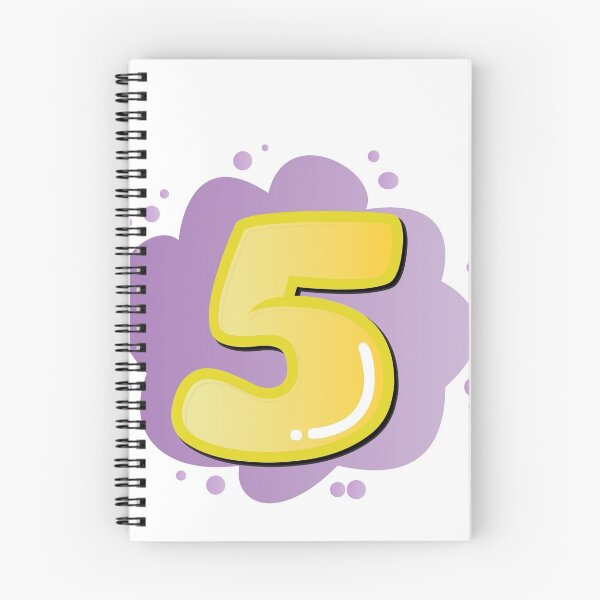 Item preview,  colorful numbers colorful background number 5 designed and sold by adee1122.