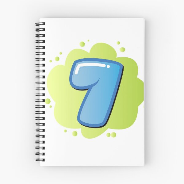Item preview,  colorful numbers colorful background number 7 designed and sold by adee1122.