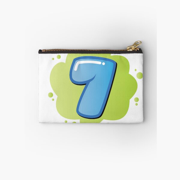 Item preview,  colorful numbers colorful background number 7 designed and sold by adee1122.